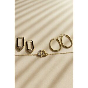 Gold Tone & Crystal Designer Jewelry Bundle – Swarovski, DKNY & Sterling 925 Set